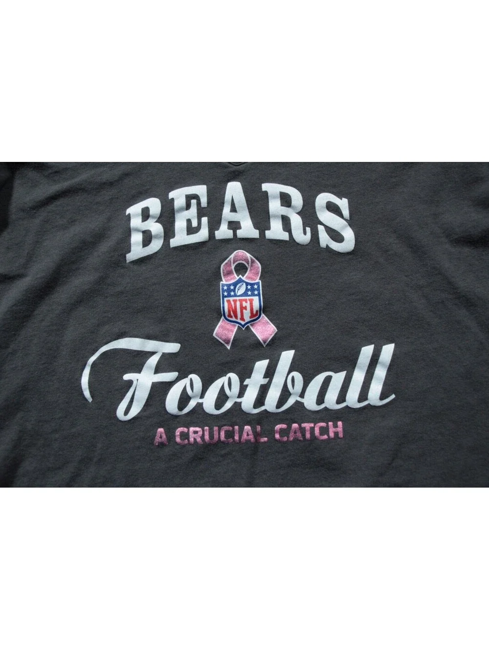 Nike Chicago Bears Breast Cancer Awareness T-Shirt Women's M NFL Football Shirt